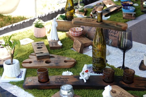 Kunst im Garten in Klingelbach